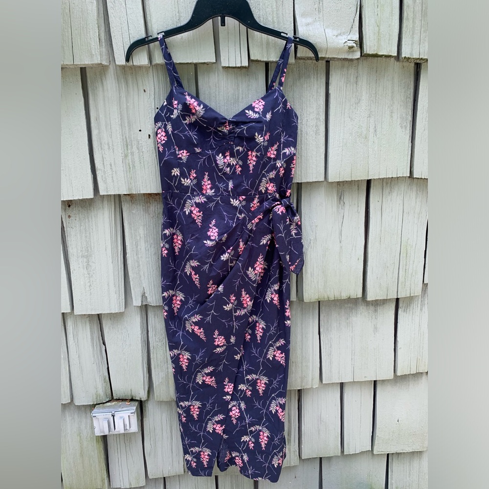 Rebecca taylor floral midi dress - Picture 2 of 8